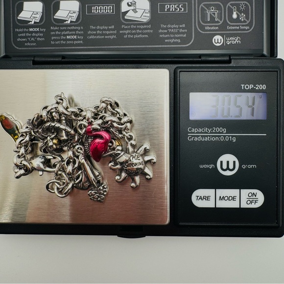 Brighton Retired Florida Charm Bracelet Flamingo Sun Alligator - Picture 11 of 11